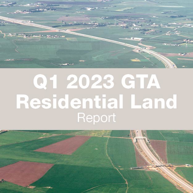 Q1 2023 GTA Residential Land Report